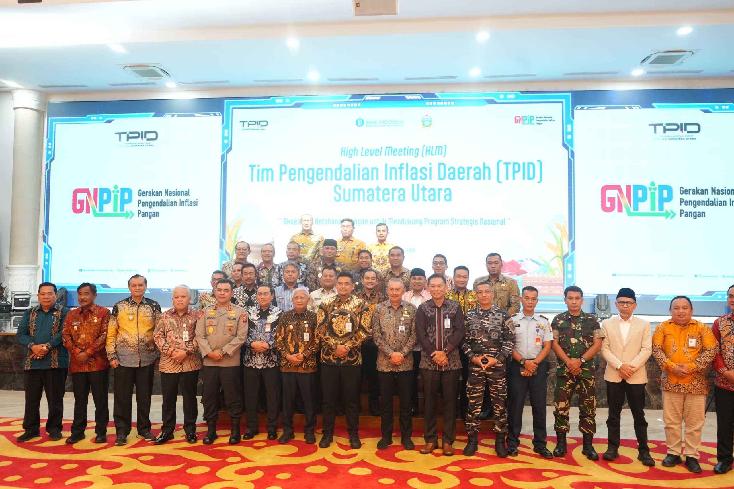 Wali Kota Binjai Hadiri HLM TPID Sumut, Fokus Kendalikan Inflasi Jelang Ramadhan
