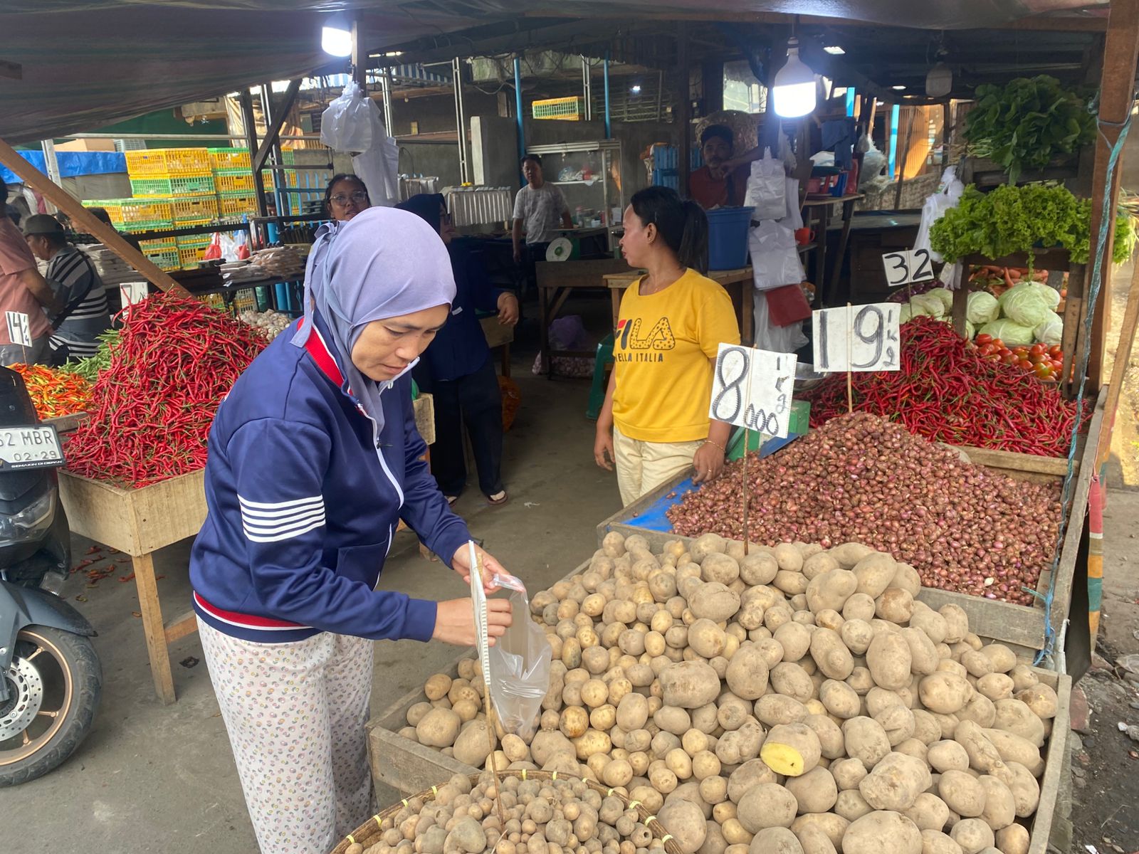 Stok Pangan terjamin sampai Idul Fitri