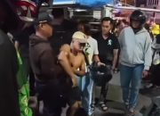 Duel Motor di Simpang BCA Binjai, Arus Lalu Lintas Sempat Tersendat