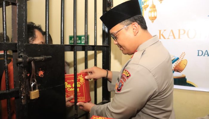 Sambut Ramadan 1447 H, Kapolres Langkat Punggahan Bersama Tahanan