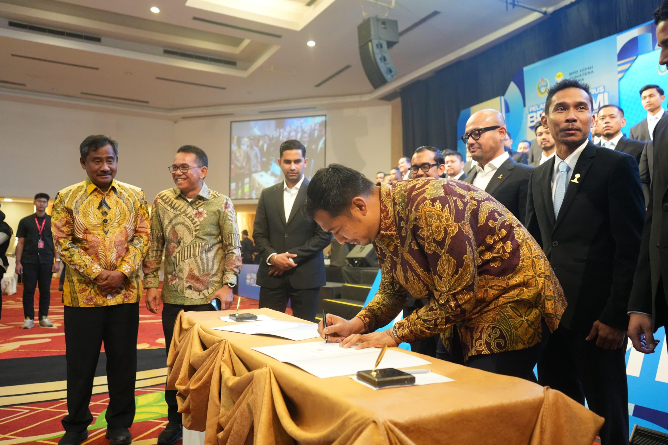 Pelantikan BPD HIPMI Sumut
