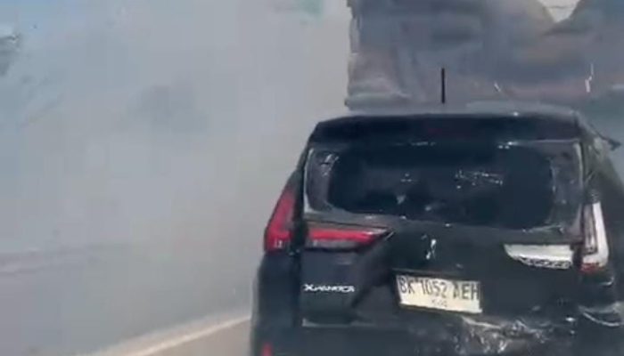 HK Sebut Asap Tebal Kebun Tebu PT SGN, Penyebab Kecelakaan Beruntun di Tol Binjai-Tanjung Pura