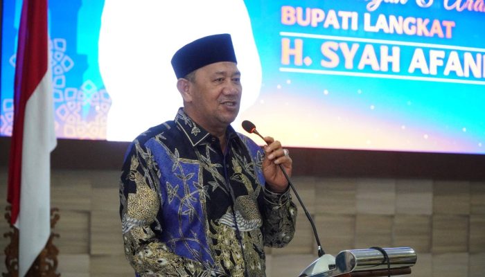 Bangun Langkat Lebih Baik, Bupati Ajak Pers Aktif Kawal Pemerintahan