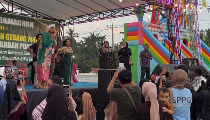 Dimeriahkan Mak Beti, Festival Ramadan Kalimart 78 Gebang Disambut Antusias Warga