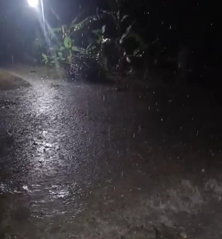 Hujan Deras Guyur Langkat