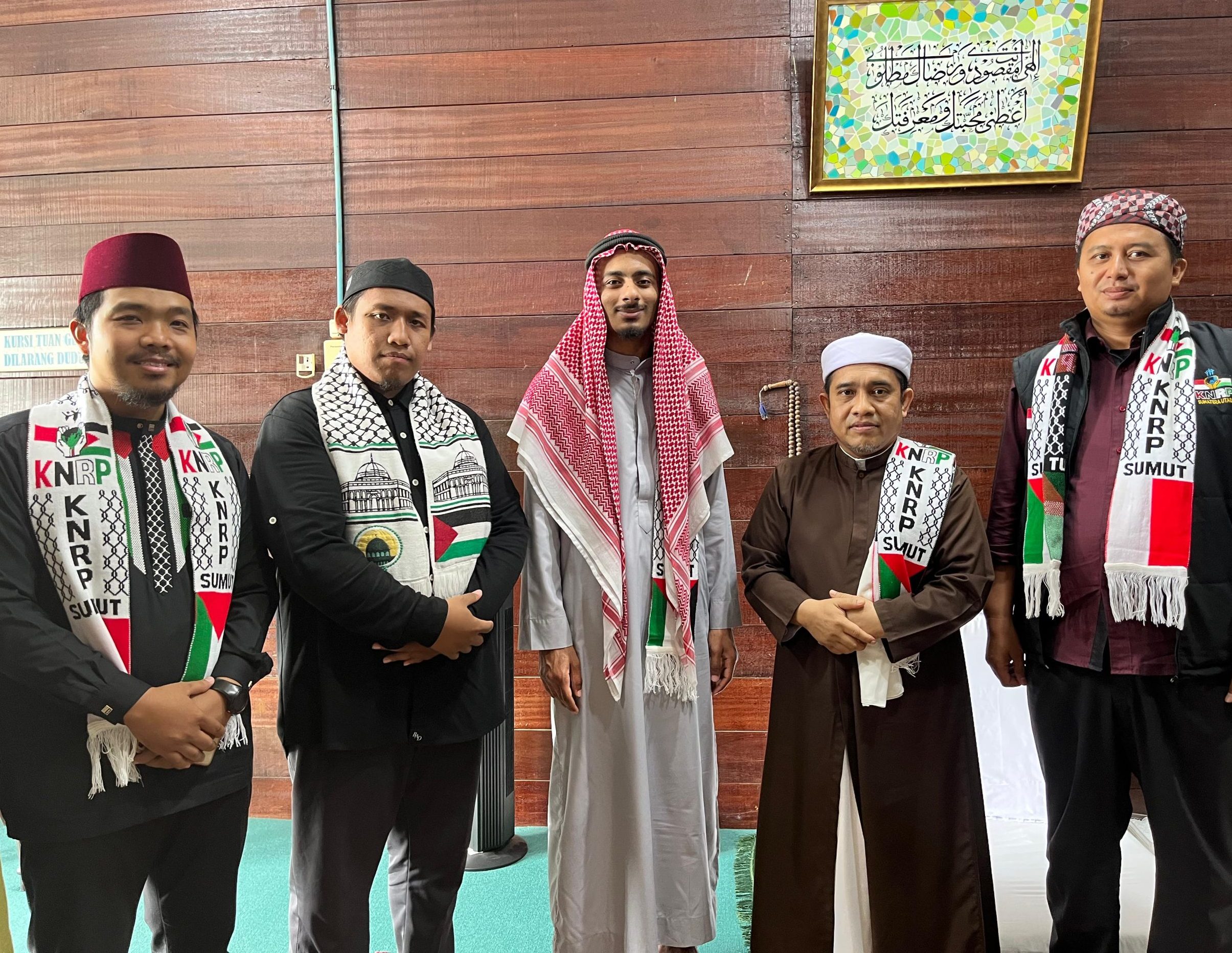 KNRP Boyong Syekh Palestina Sowan ke Tuan Guru Babussalam