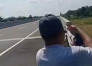 Pengendara Tol Binjai-Pangkalan Brandan Dihantui Aksi Lempar Batu Misterius