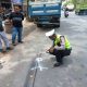 Kecelakaan Beruntun di Simpang Al Maksum Stabat
