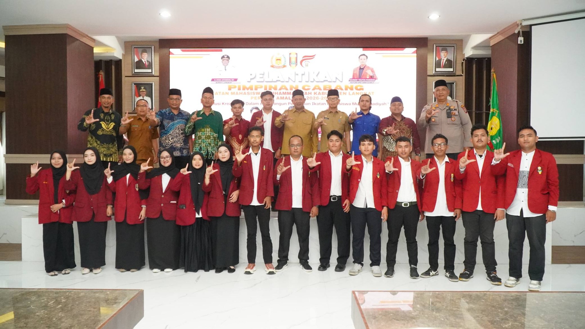 Pelantikan IMM Langkat