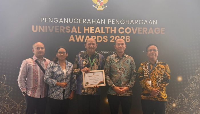 Langkat Ukir Prestasi Nasional, Syah Afandin Bawa Pulang UHC Award 2026 dari Jakarta