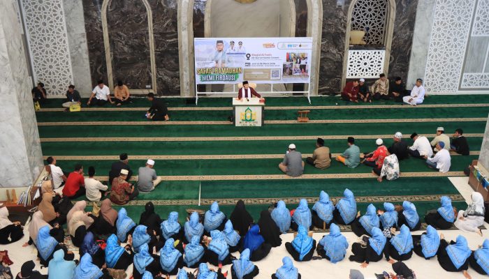 Sekda Binjai Hadiri Ramadhan Rakyat, Ustadz Hilmi Firdausi Serukan Perbanyak Sedekah