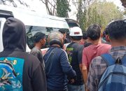 Tabrakan Tiga Kendaraan Gegerkan Simpang Kampus Al Maksum Stabat, Pemotor Terlibat Dilarikan ke Rumah Sakit