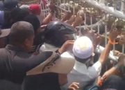 Aksi PKL di Binjai Ricuh