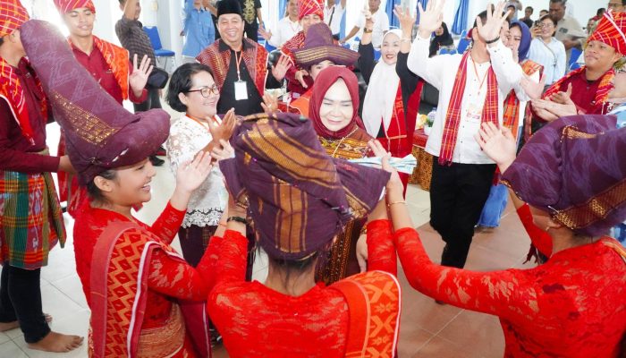 Diwarnai Tarian Adat Karo, Musda PMS Langkat Jadi Momentum Perkuat Kebersamaan