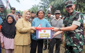 Groundbreaking Jembatan Garuda Merah Putih Langkat