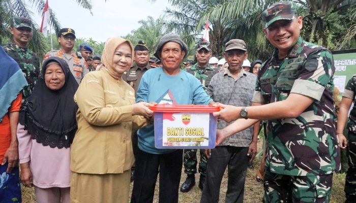 Groundbreaking Jembatan Garuda Merah Putih, Kolaborasi TNI-Pemkab Langkat Perkuat Akses dan Ekonomi Desa
