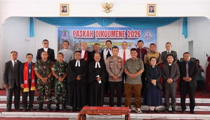 Hadiri Paskah Oikumene 2026, Gloria Sinulingga Ajak Wujudkan Binjai yang Harmonis
