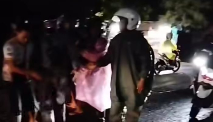 Lubang Jalan Kembali Makan Korban di Langkat, Warga Medan Terjatuh Saat Hindari Bahaya