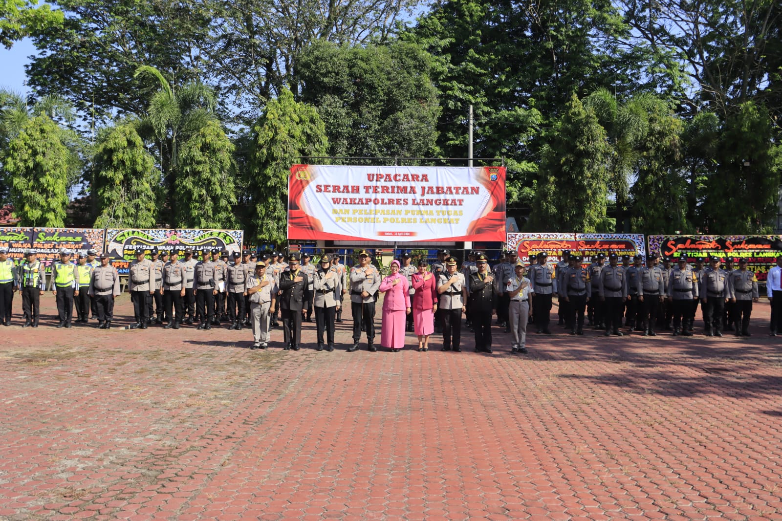Kapolres Langkat Resmi Lantik Wakapolres Baru