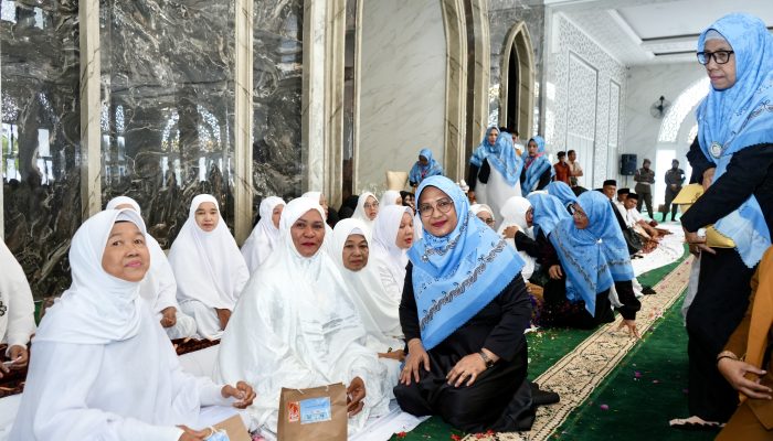 Menuju Tanah Suci, 45 Calon Haji Binjai Didoakan dalam Pengajian Dhuha