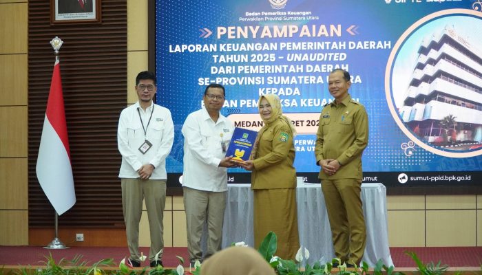 Pemkab Langkat Perkuat Transparansi, LKPD 2025 Diserahkan ke BPK