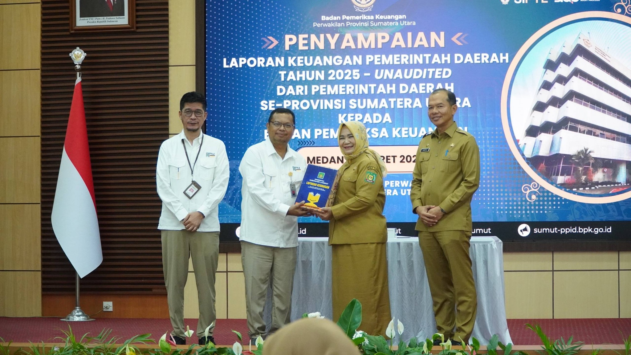 LKPD 2025 Langkat Diserahkan ke BPK