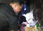 Polisi Bongkar Sarang Sabu di Hinai, Pondok di Tengah Kebun Sawit Dimusnahkan