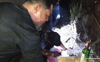 Polisi Bongkar Sarang Sabu di Hinai, Pondok di Tengah Kebun Sawit Dimusnahkan