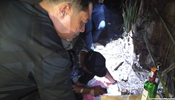 Polisi Bongkar Sarang Sabu di Hinai, Pondok di Tengah Kebun Sawit Dimusnahkan