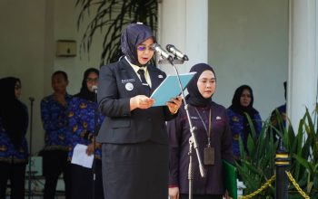 Wabup Langkat Pimpin Upacara Otonomi Daerah