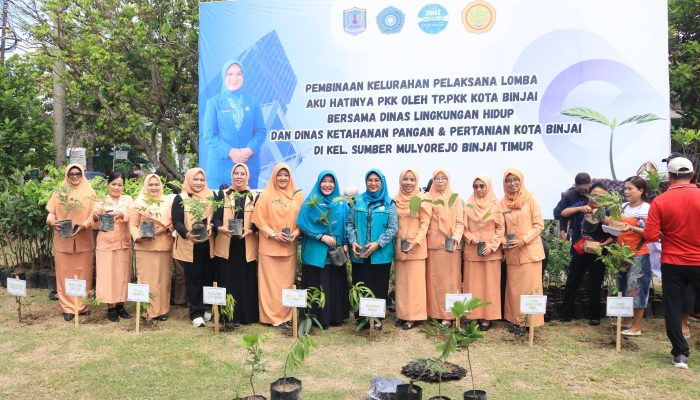 Dukung Program Aku Hatinya PKK, Pemko Binjai Salurkan Bantuan ke Kelurahan Sumber Mulyorejo