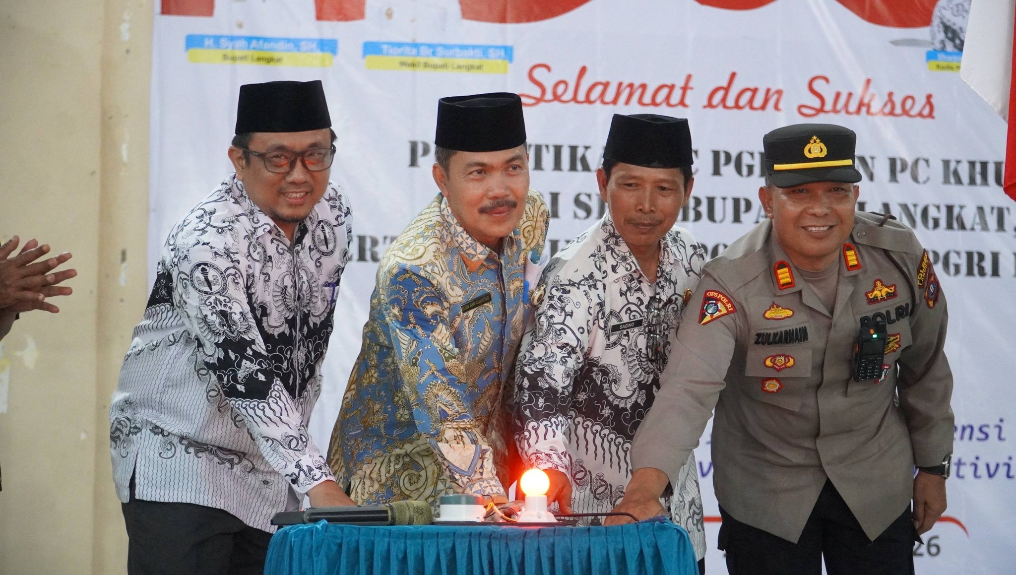 Wakil Bupati Langkat Dorong Penguatan PGRI dan Pembinaan Generasi melalui Porsenijar 2026