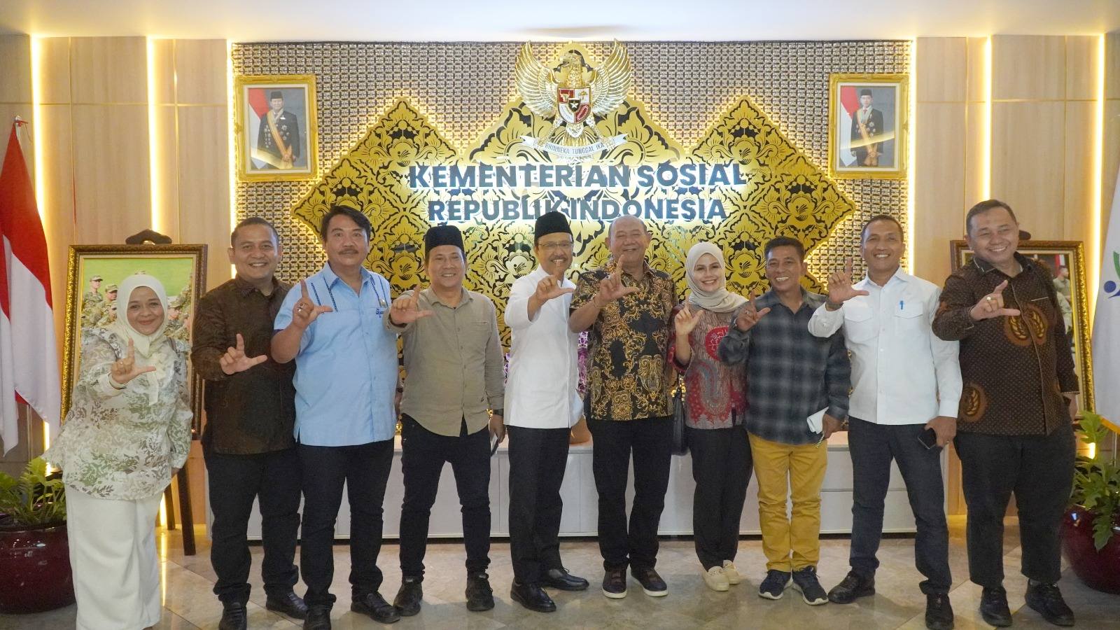 Bupati Langkat Jemput Bola ke Kemensos