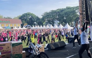 Semarak HUT ke-154 Kota Binjai, Ribuan Warga Padati Lapangan Merdeka