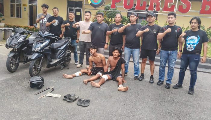 Dua Begal Pelajar di Binjai Dilumpuhkan Polisi Saat Akan Ditangkap