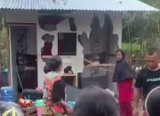 Emak-Emak di Pangkalan Brandan Berani Bergerak, Gubuk Diduga Sarang Narkoba Dihancurkan Warga