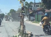 Jalan rusak di Langkat