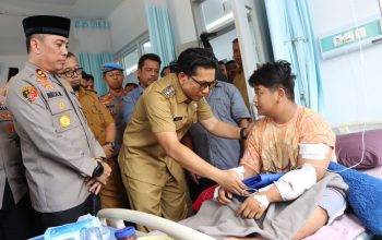 Korban Begal Dapat Bantuan Moril dan Materiil dari Pemko Binjai