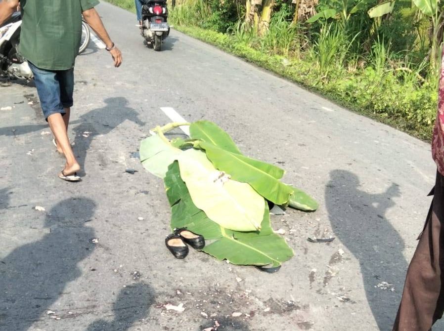 Kecelakaan di Jalan Sawit Seberang