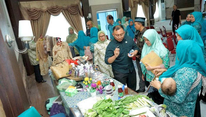 Sambut Supervisi PKK Provsu, Ny Endang Syah Afandin Komitmen Bina Desa Unggulan sebagai Percontohan