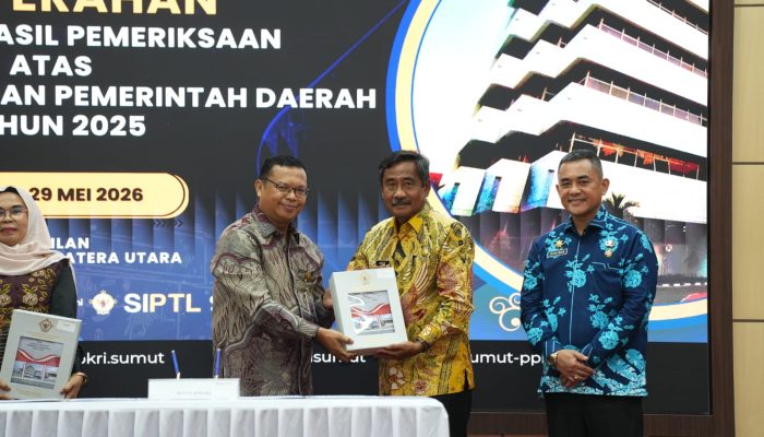 Pemko Binjai Kembali Raih Opini WTP atas LKPD Tahun 2025