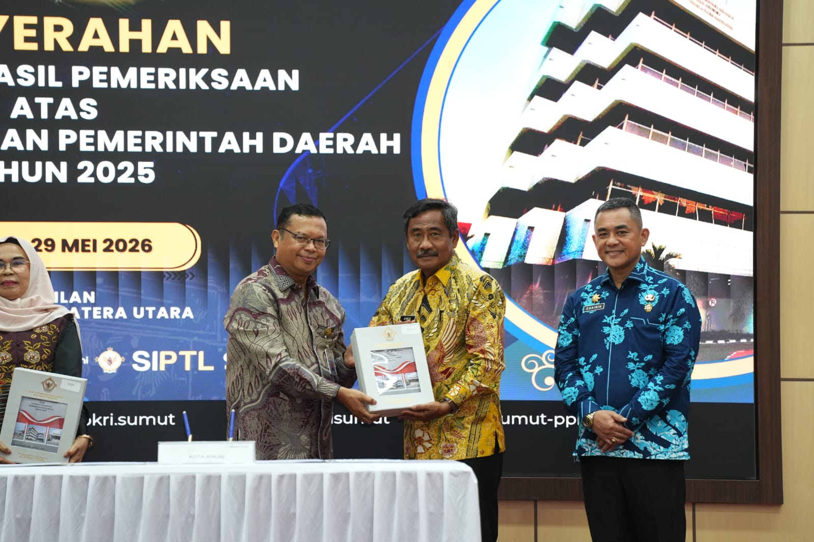 Pemko Binjai Kembali Raih Opini WTP atas LKPD Tahun 2025