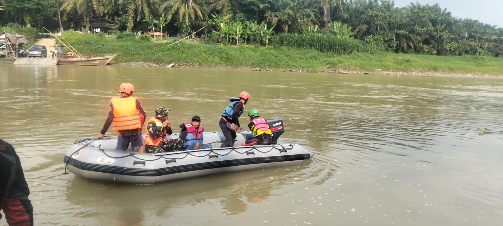 Remaja 15 Tahun Hilang Terseret Arus Sungai Wampu di Langkat