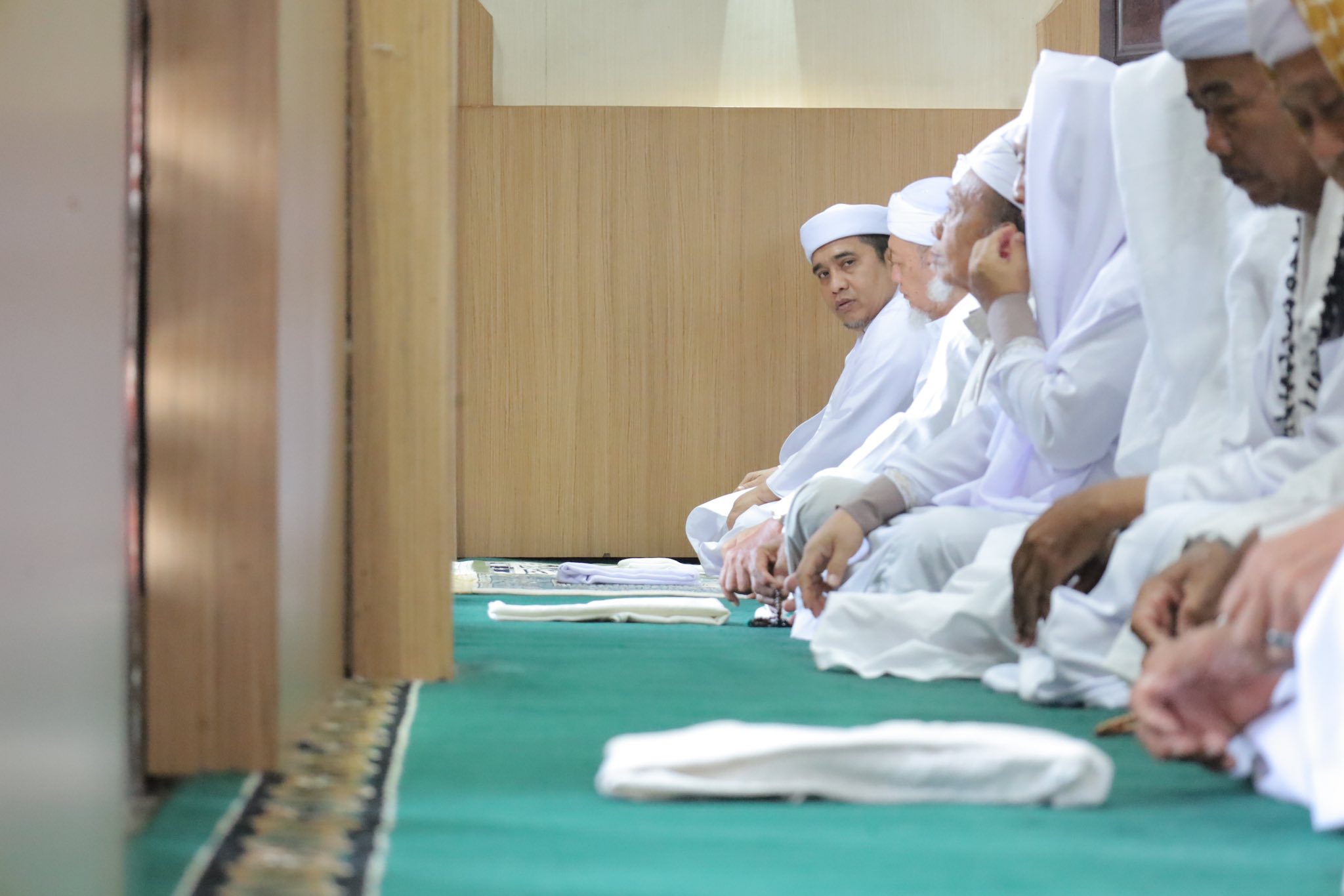 Sholat Hari Raya di Langkat
