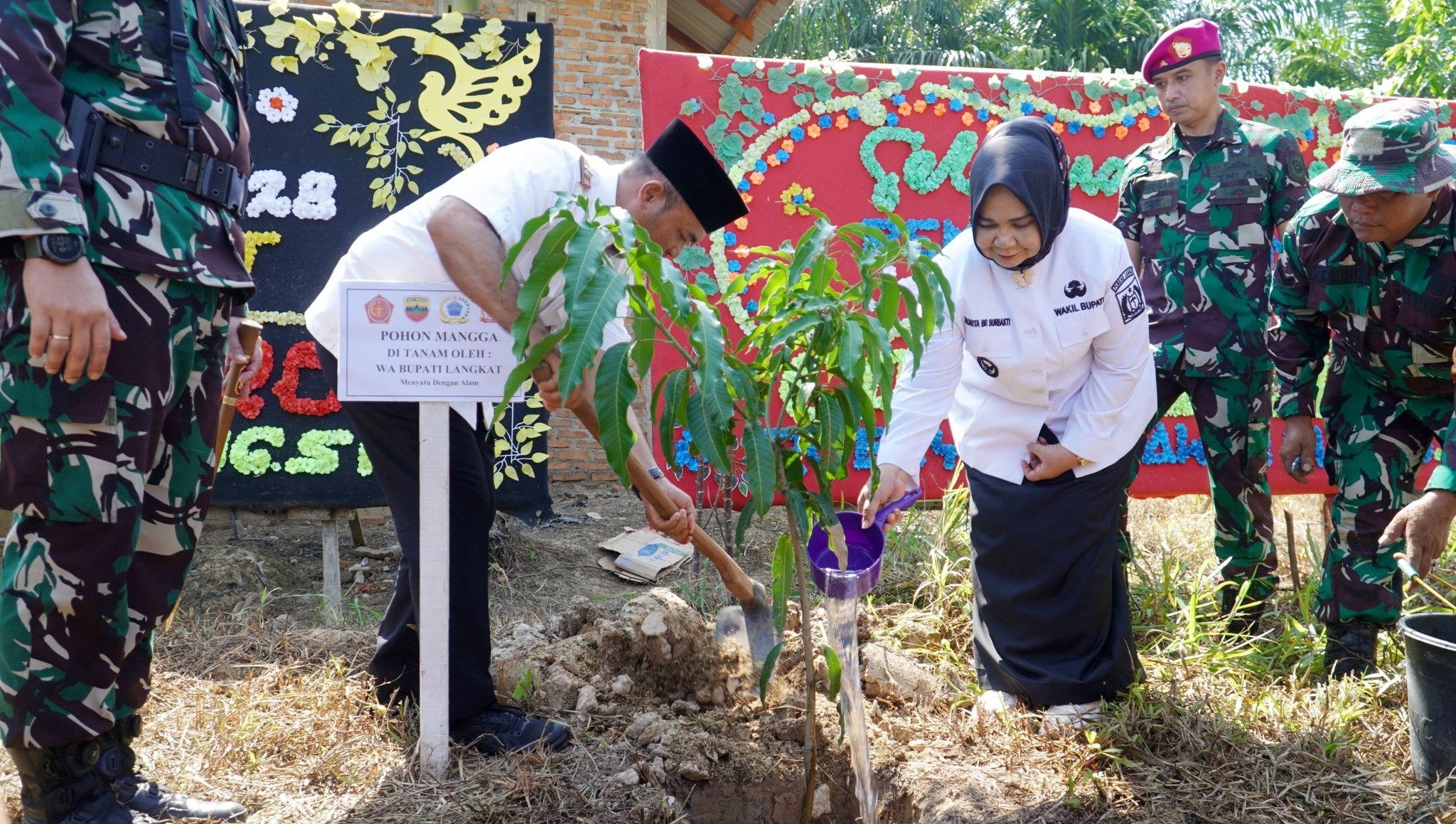 Wabup Langkat Buka TMMD