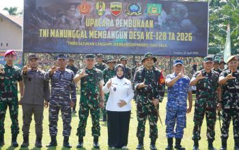Wabup Langkat Buka TMMD
