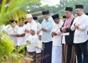 Wali Kota Binjai dan Bobby Nasution Salat Idul Adha Bersama Ribuan Warga