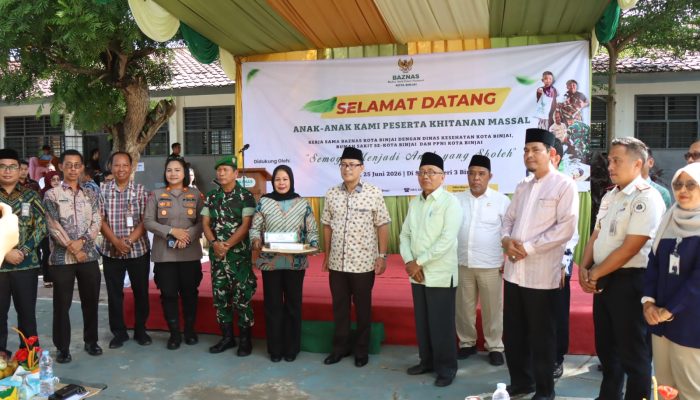 196 Anak Ikuti Khitanan Massal Baznas, Program Binjai Peduli Terus Hadir untuk Masyarakat