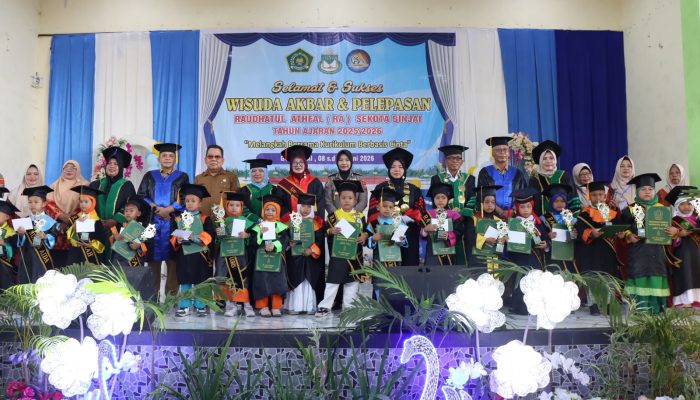2.146 Siswa Ikuti Wisuda Akbar RA, Pemko Binjai Tekankan Peran Orang Tua dalam Pendidikan Anak