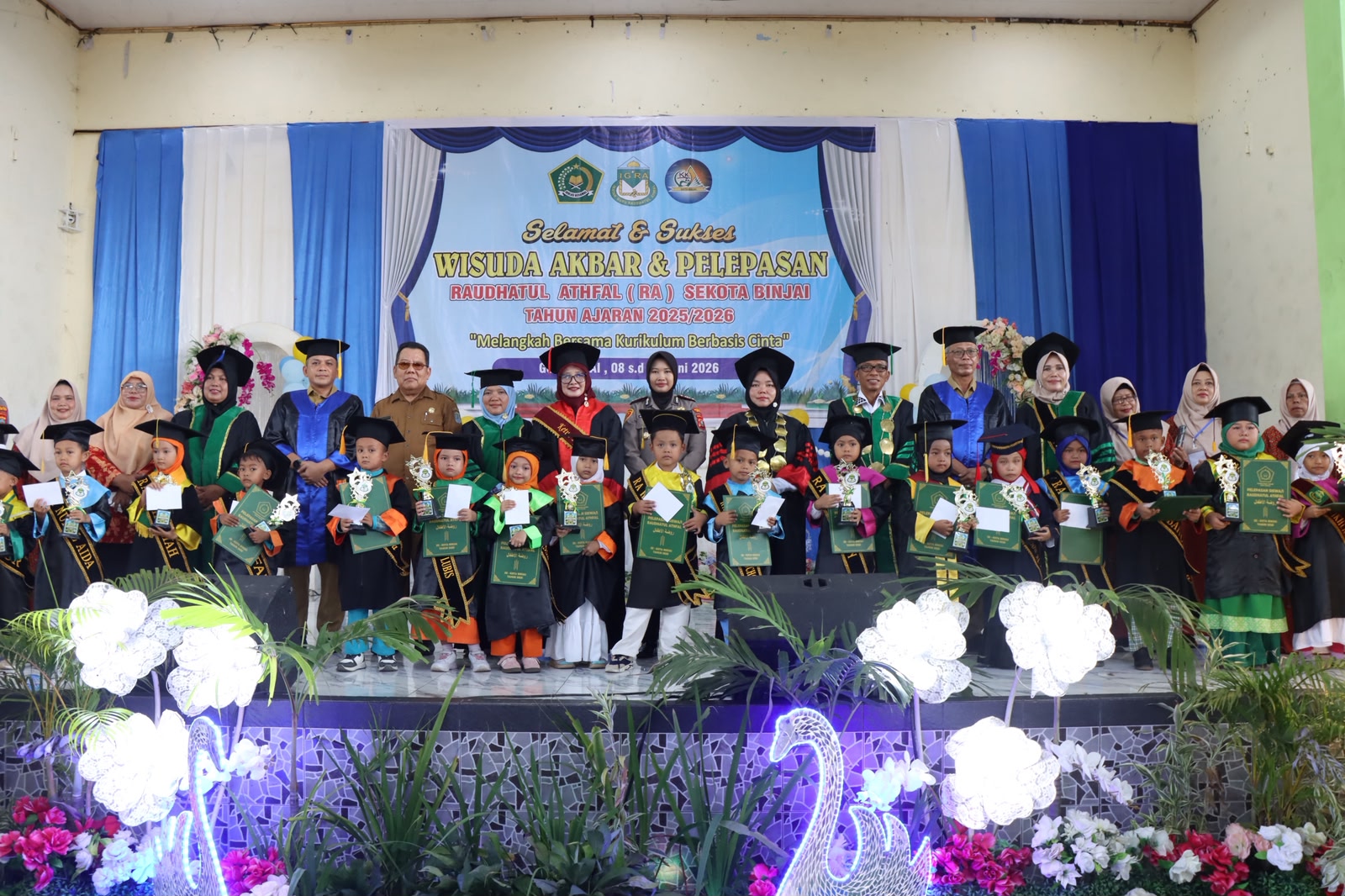 Wisuda Akbar RA se Kota Binjai